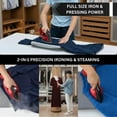 thumbnail image 5 of 1600W True & Tidy Red XL Iron and Steamer with Digital Screen and Detachable Ironing Plate, 5 of 10
