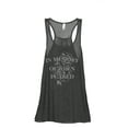 thumbnail image 1 of In Memory Of When I Cared Women's Fashion Sleeveless Flowy Racerback Workout Yoga Tank Top Charcoal Grey Medium, 1 of 3