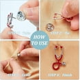 thumbnail image 3 of 30pcs Stethoscope Brooch Pins 15 Styles Stethoscope Enamel Lapel Pin Medical Enamel Pins Clothing Bags Decoration Brooch, 3 of 6