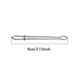 thumbnail image 2 of Professional Drawstring Threader Kit - 2 Pack Metal Bodkin Tools with Latch Hook & Tweezer - Elastic/String Insertion Tool for Sewing Hoodies, Pants & Shorts, 2 of 7