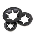 thumbnail image 2 of Jinsinto M3 x 9mm Rondelle de Verrouillage Interne Rondelle Étoile Dent Noire 100pcs, 2 of 3