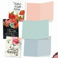 thumbnail image 4 of 20 Blank All Occasion Cards Assorted (10 Designs, 2 Each) - Praise Papers All Occasion (4" x 5.12") AM6635OCB-B2x10, 4 of 6