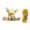 watermelon, variant on Fashion Pattern Print Pet Harness Rope for Small Squirrels Easy Wear Vest for Walking Training Outdoor Activity