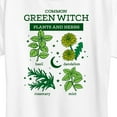 thumbnail image 3 of Instant Message - Common Green Witch Herbs - Women's Short Sleeve Graphic T-Shirt, 3 of 6