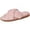Peach, variant on Women Fuzzy Fluffy Faux Fur Slippers Memory Foam Indoor House Shoes