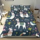 thumbnail image 2 of Juego de Cama Simple Llama, 2 of 4