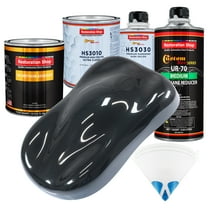 Phantom Black Pearl Premium Quart URETHANE BASECOAT CLEARCOAT Car Auto Paint Kit