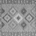 thumbnail image 1 of Ahgly Company Indoor Square Southwestern Gray Country Area Rugs, 5' Square, 1 of 1