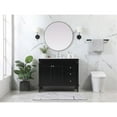 thumbnail image 6 of 42 inch single bathroom vanity in black, 6 of 8