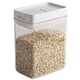 thumbnail image 4 of Tanque de almacenamiento de grano Recipiente de grano transparente con cierre y sellado Organizador de almacenamiento de cocina, 700 ml Sweethay HA001485-02, 4 of 7