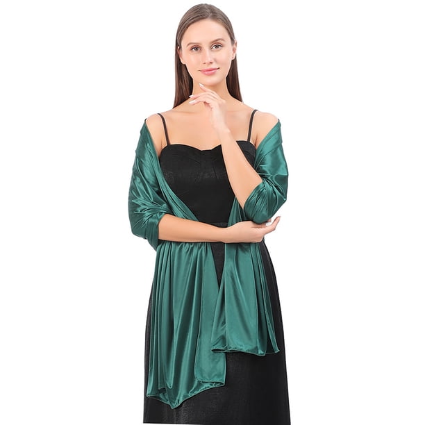 Chal de cena para novia, dama de honor, vestido, cheongsam, fiesta, chal, bufanda, doble uso, mujer