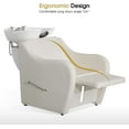 thumbnail image 5 of BarberPub Backwash Ceramic Shampoo Bowl Sink Chair Station Spa Salon Beauty Chair 9089, 5 of 9
