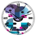thumbnail image 1 of DesignArt Out Of Focus Large Wall Clock, 1 of 2