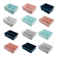 thumbnail image 2 of Youkk Plastic Space-saving Storage Box For Efficient Clothing Storage Sturdy And Durable Underwear Storage Pink Bra storage box, 2 of 6