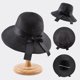 thumbnail image 2 of Women,Little Girls Straw Sun Hat Summer Beach Cap Foldable Visor Floppy Hats Wide Brim with Bowknot, 2 of 5