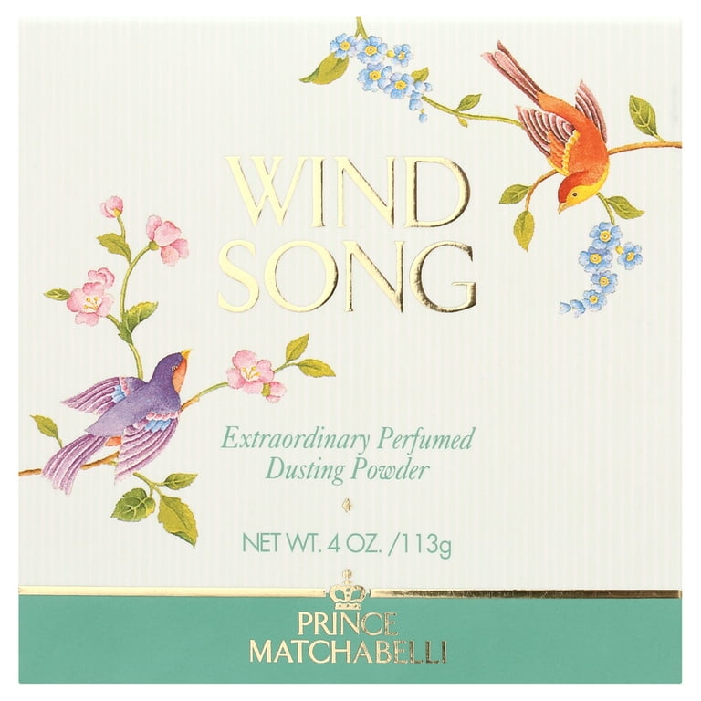 Prince Matchabelli Beautiful Fresh Perfume, Wind Song Dusting
