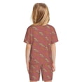thumbnail image 3 of JUNZAN Leopard Print for Boys Girls Pajama Sets Toddler Sleepwear Summer Jammies 2pcs PJs, 3 of 7