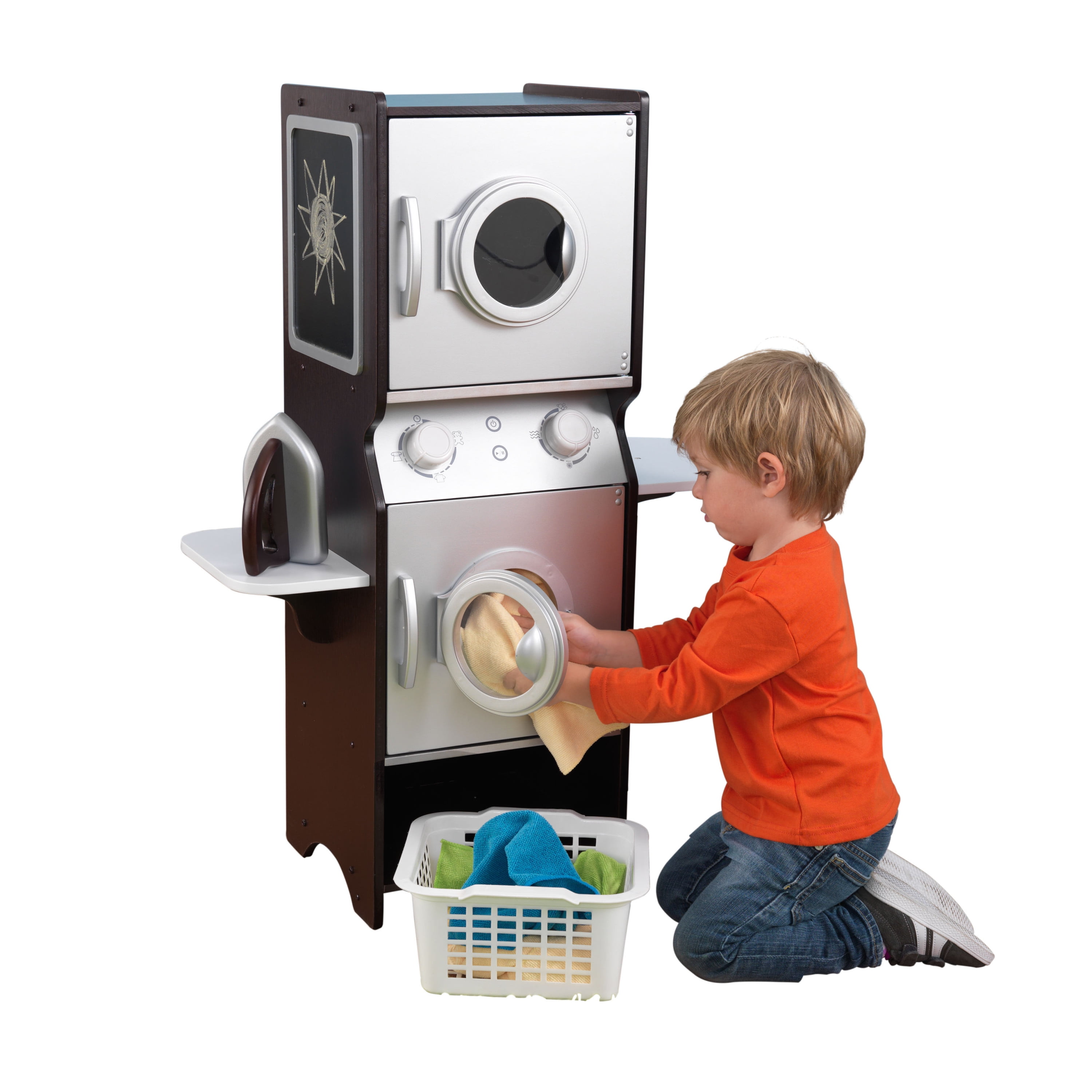 KidKraft 2-in-1 Kitchen And Laundry  Pretend Play Playset 706943999134 