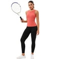 thumbnail image 3 of Sociala Womens Sleeveless Ribbed Tank Tops Full Back Sport Tops, 3 of 6
