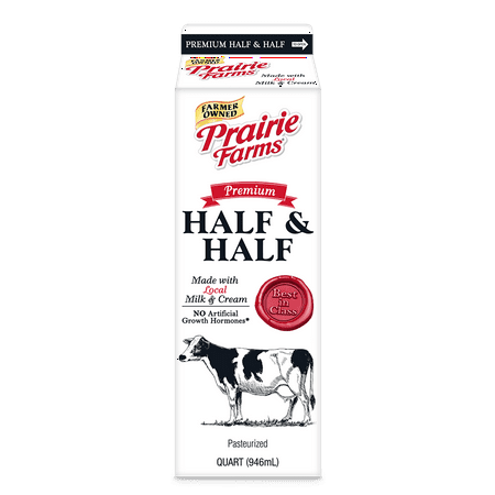Prairie Farms Creamer, Half & Half Ref Carton Dairy