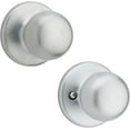 thumbnail image 3 of Fairfax Satin Nickel Front Door Knob with Deadbolt  Reversible Exterior/Interior Entry Door Knob with Key and Deadbolt Lock  Front Door Knobs with Lock/Front Door Lock  Traditional Home D, 3 of 8