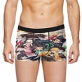 thumbnail image 5 of Ropa interior para hombre de seda de leche con diseño gráfico de Demon Slayer, bóxer para hombre, calzoncillos para hombre, calzoncillos tipo bóxer cortos, 5 of 5