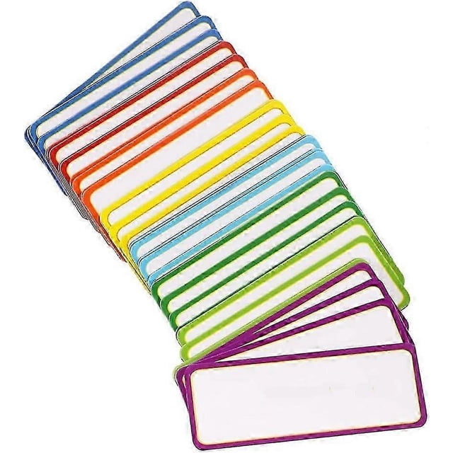 54 -pack Whiteboard Magnets, 9 Colors - 29 X 79 Mm - Printable Magnet