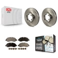 thumbnail image 1 of Transit Auto Front Disc Brake Rotors and Ceramic Pads Kit for Car Ford Transit-350 HD K8T-103847, 1 of 11