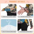 thumbnail image 4 of FORMRS Womens Long Sleeve Shirts UPF 50+ Sun Protection Quick Dry Fishing Hiking Tops, Size S-2XL, Beige Flowers, 4 of 8