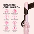 thumbnail image 2 of Automatic Rotating Curling Iron, 1.1-Inch Auto Hair Curler with 4 Temperature Settings & LCD Display, Anti-Scald & Dual Voltage, 2 of 9