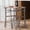 Brown, variant on Bar Table and Chairs Set, 3 Piece Kitchen Table Set with Metal Frame and Wine Rack, Brown Modern Dining Room Table Set, Small Dining Table Sets for Kitchen Dining Room Pub Bistro, JA1546