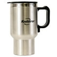 thumbnail image 1 of Koolatron 12V/USB Electric Travel Mug (Silver), Portable Heated Drink Mug for Car, Truck & On-the-Go, 1 of 7