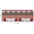 thumbnail image 7 of Red Boho Tribal Diamonds and Rectangles Pattern Kitchen Rug Mat,Kitchen Runner Rugs Non Skid Washable,Decorative Kitchen Floor Mats for Kitchen,Sink,Laundry,17"x47.2", 7 of 7