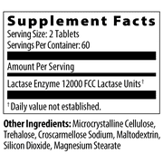 Lactrase Tablet Dispenser – #1 Lactase Brand in German Pharmacies – Strong 6,000 FCC Lactase Units – 120 Fast-Acting Pills for Lactose Intolerance – Enjoy Dairy Again