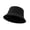 Black, variant on Classic Cotton Bucket Hat for Summer Fishing Camping Safari Outdoors - Olive Green