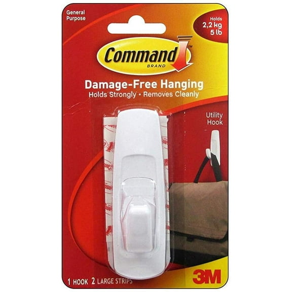 3M Mounting Strips - Large, Multicolor