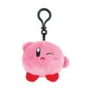 Club Mocchi-Mocchi- Kirby Clip-On Plush Stuffed Toy - Wink