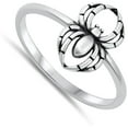 thumbnail image 4 of Spider Creativity Wealth Ring .925 Sterling Silver Band Jewelry Female Male Unisex Size 9, 4 of 4