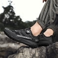 thumbnail image 5 of Men's Comfortable Casual Sneakers, Anti-Slip Hiking Shoes for Outdoor Running, High-Quality Easy-to-Pair Buckle Shoes, Suitable for Holiday Use, 5 of 9