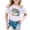 White, variant on Fire Dragon Boys Girls 3D Graphic Printed T-Shirts Short Sleeve Summer Shirts for 6-16 Years