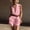 Pink, variant on Sentmoon Womens Jumpsuits Casual Sleeveless Crew Neck Womens Rompers Dressy Solid Color with Zipper Regular Fit Women's Jumpsuits, Rompers & Overalls Summer for Going Out and Party S-3XL