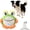 Frog, variant on Interactive Dog Toy with USB Rechargeable Motion, Plush Squeaky Frog Toy for Dogs Cats