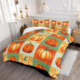 thumbnail image 3 of Funda nórdica Queen Size Fall Harvest Themed Comforter Cover Boys Girls Vintage, 3 of 7