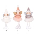 thumbnail image 3 of Matsuzay Muñeca de ángel de Navidad Adornos para el hogar Decoraciones navideñas Accesorios Diseño de escena Colgante de Navidad Regalo Kits de decoración para fiestas Blanco, 3 of 6