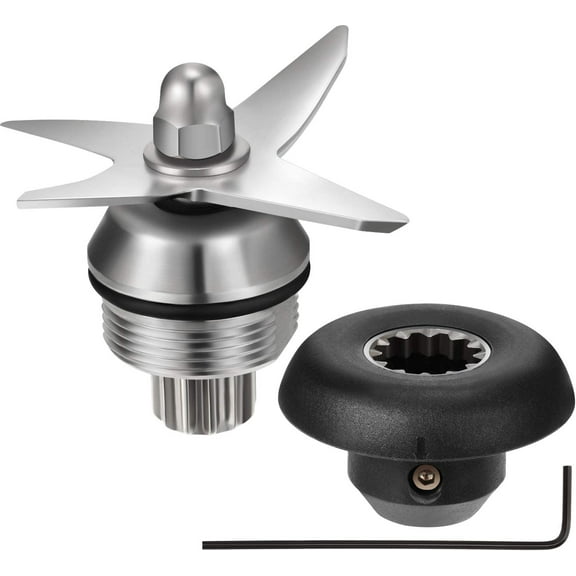 4 Knife Blender Repair Kit Retainer Nut, Drive Socket, 891 802 Replacement for Blenders Allen Wrench Replacement for Blade 5200 5006 5012 5057 5062 Series