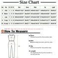 thumbnail image 2 of Giftesty Womens Pants Clearance!Women's Buckle High Neck Jumpsuit Long Sleeves Sexy Hollowing Out Romper, 2 of 7