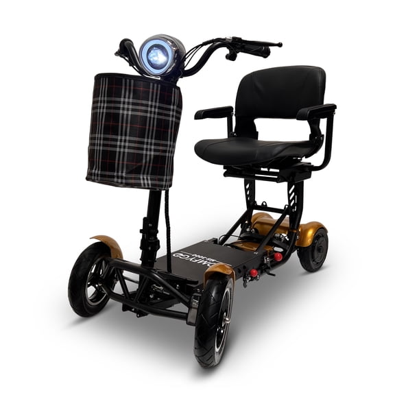 MS-3000 Electric Scooter for Adults, Foldable Motorized Scooters for Seniors,4 Wheeler Mobility Scooter with Chair,Scooter Eléctrico para Adultos,16" Wide Seat,25 Miles Long Battery Range