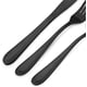 thumbnail image 4 of Juego de cubiertos negro mate, juego de cubiertos de acero inoxidable de 20 piezas, juego de utensilios de vajilla con acabado satinado, servicio para 4, juego de cubiertos mejorado para cocina y, 4 of 6