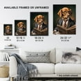 thumbnail image 4 of Collie Businessman Dog Shirt And Tie Reading Paper Fun Quirky Artwork Unframed Wall Art Print Poster Home Decor Premium, 4 of 5