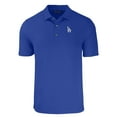 thumbnail image 2 of Men's Cutter & Buck Royal Los Angeles Dodgers Forge Eco Stretch Recycled Polo, 2 of 3